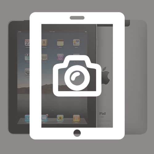 Замена камеры основной или фронтальной в iPad 2/3